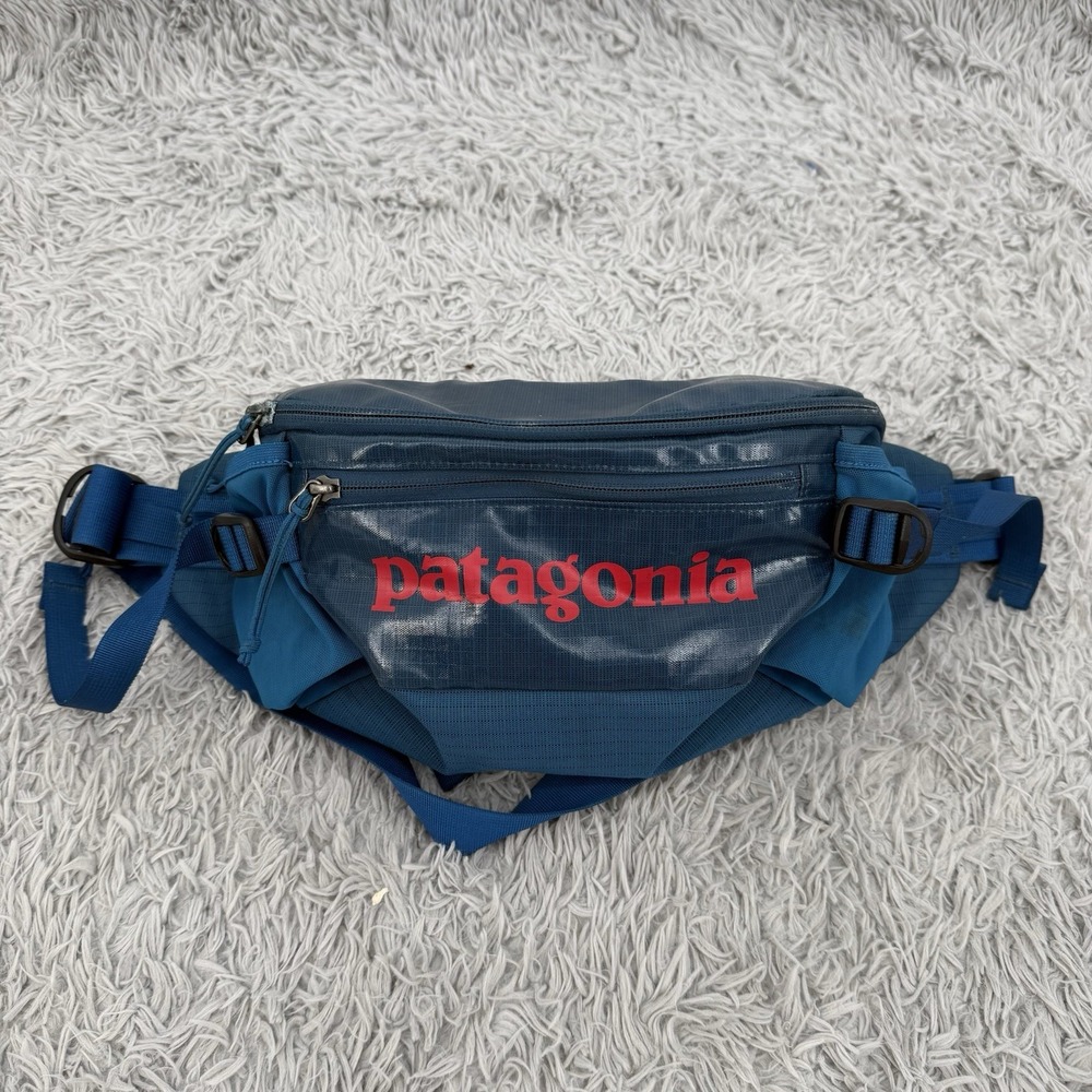 Patagonia Black Hole Waist Pack 5L Lago Blue Fanny Hip Travel Hiking Bag